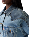 The Levi's® Womens 90s Western Pieced Trucker Jacket in Free Range Trucker
