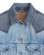 The Levi's® Womens 90s Western Pieced Trucker Jacket in Free Range Trucker