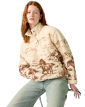 The Levi's® Womens Kasey Sherpa Fleece Jacket in Whisper White