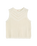 Adrienne Crochet Tank Top in Egret