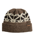 The Levi's® Womens Boho Beanie in Fair Isle Walnut