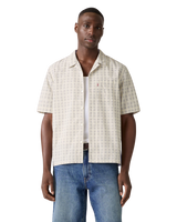 Sunset Standard Camp Shirt in Hendrick Indigo Plaid