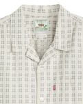 Sunset Standard Camp Shirt in Hendrick Indigo Plaid
