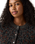 The Levi's® Womens Tara Wooly Cardigan in Dilara Leopard Charcoal