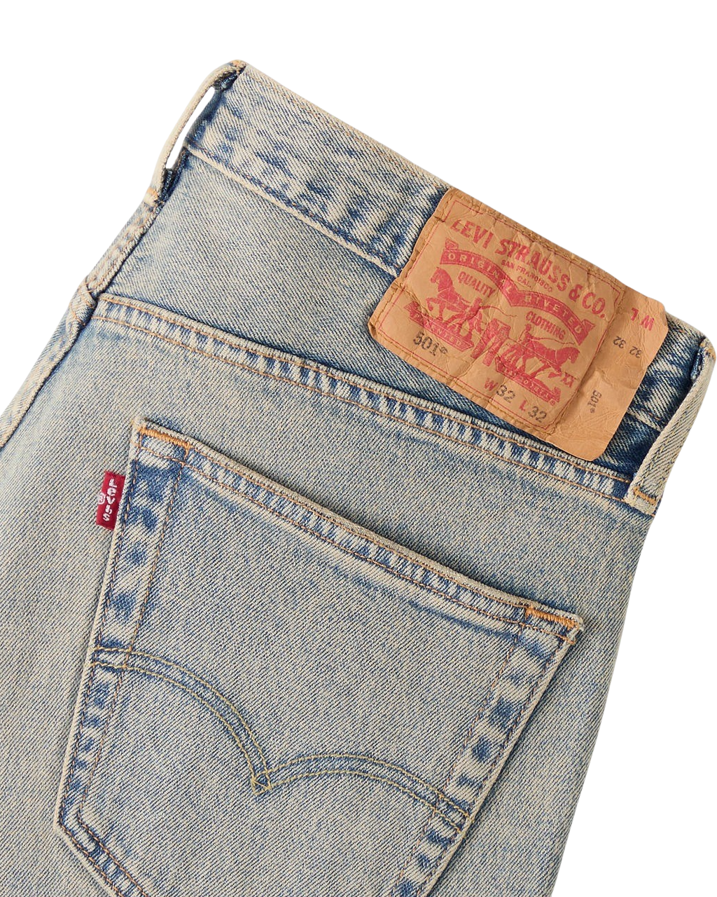 The Levi's® Mens 501® Orginal Jeans in Along The Coast