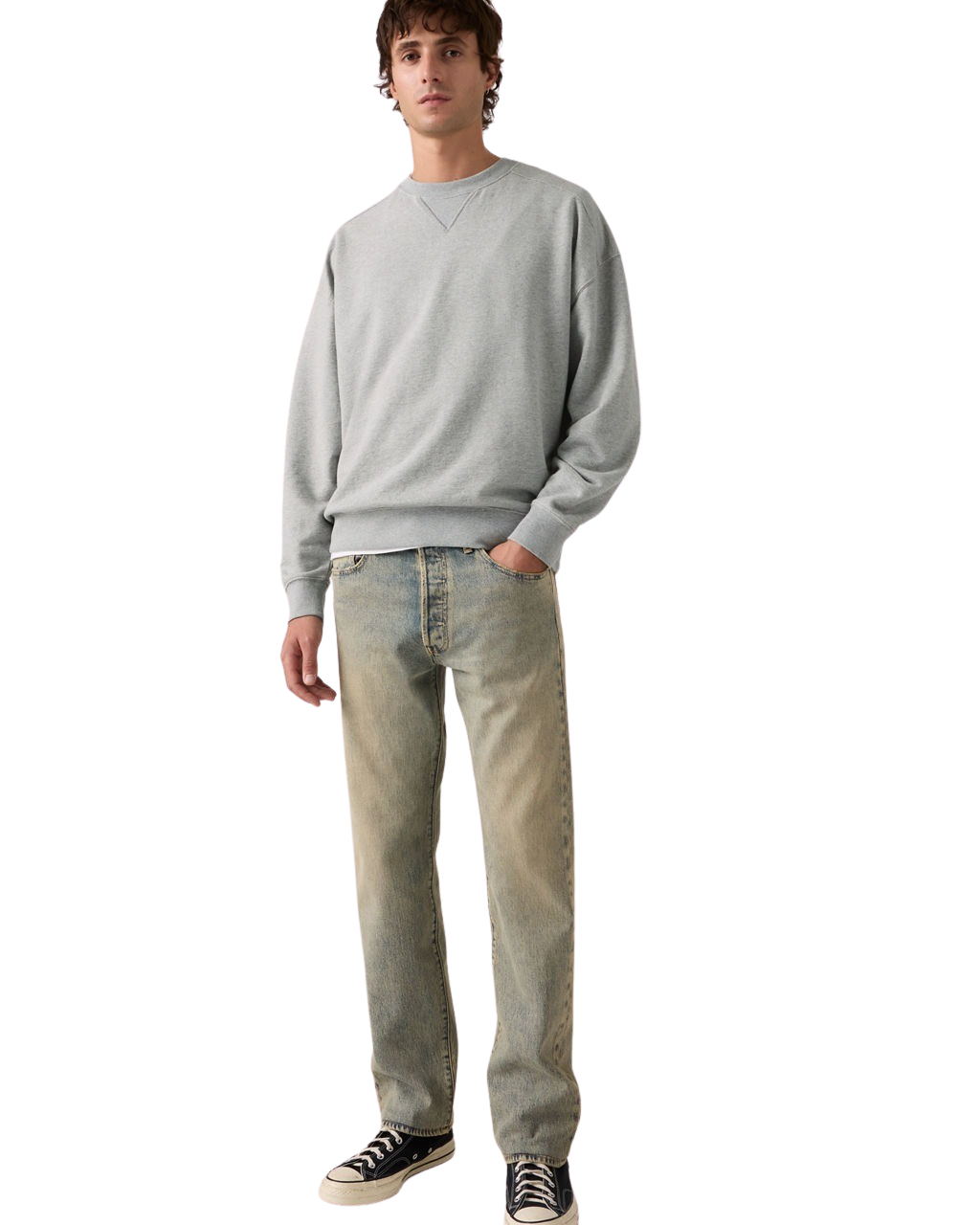 The Levi's® Mens 501® Orginal Jeans in Along The Coast