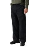 XX Chino Baggy Trousers in Mineral Black