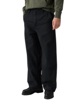 XX Chino Baggy Trousers in Mineral Black
