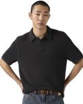 The Levi's® Mens Laguna Polo Shirt in Dark Phantom Dobby