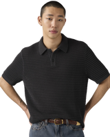 The Levi's® Mens Laguna Polo Shirt in Dark Phantom Dobby