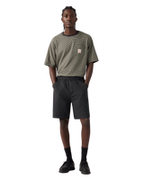 The Levi's® Mens Pull-On Work Shorts in Dark Phantom Dobby