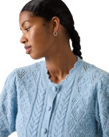 The Levi's® Womens Pauline Pointelle Cardigan in Glacier Lake