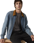 The Levi's® Mens Castro Full Zip Jacket in Light It Up