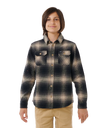 Boys Count Flannel Shirt in Taupe