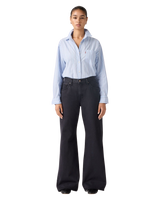 The Levi's® Womens Loose Boot Jeans in Chipped Black Oyster