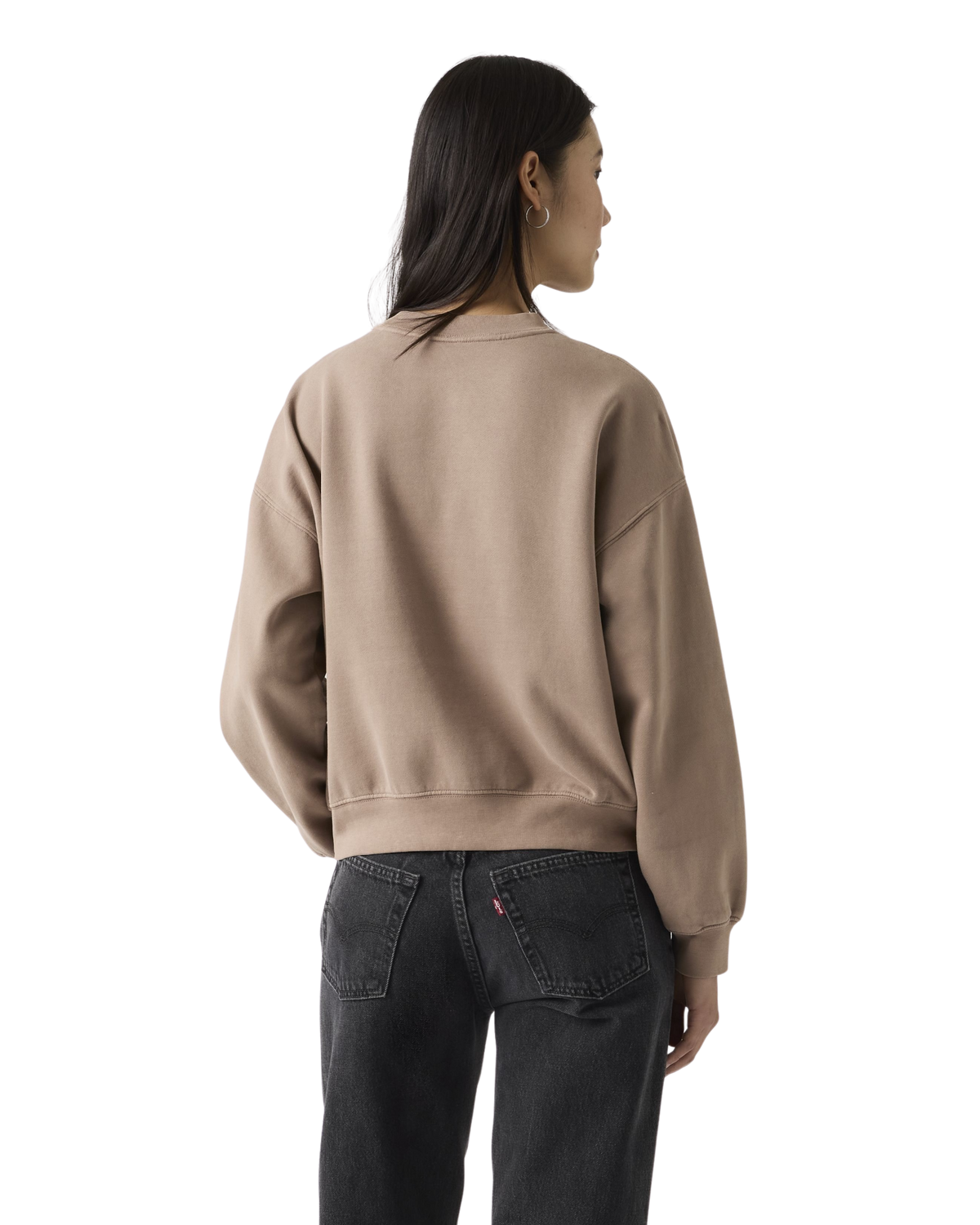 The Levi's® Womens Vintage Boxy Sweatshirt in Pine Bark