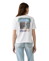 The Levi's® Womens Graphic Vintage T-Shirt in Cafe Front Bright White
