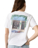 The Levi's® Womens Graphic Vintage T-Shirt in Cafe Front Bright White