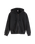 The Levi's® Mens Hayes Boxy Full Zip Hoodie in Grunge Wash Jet Black