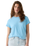 The Levi's® Womens Favorite Slub T-Shirt in Alaskan Blue
