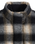 Brynn Cropped Puffer Jacket in Tessa Shadow Plaid Anthracite Night