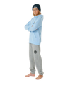 Boys Icons Of Surf Joggers in Grey Marle