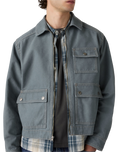 The Levi's® Mens Newell Utility Jacket in Dark Slate