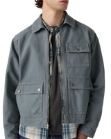 The Levi's® Mens Newell Utility Jacket in Dark Slate