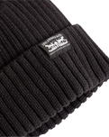 The Levi's® Mens Sunset Beanie in Anthracite Night