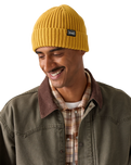 Sunset Beanie in Cool Yellow