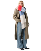 The Levi's® Womens Fuzzy Scarf in Moonlight Blue