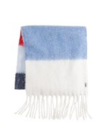 The Levi's® Womens Fuzzy Scarf in Moonlight Blue
