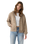 The Levi's® Womens Everyday Zip Hoodie in Taupe Gray Heather Bros