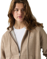 The Levi's® Womens Everyday Zip Hoodie in Taupe Gray Heather Bros
