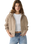 The Levi's® Womens Everyday Zip Hoodie in Taupe Gray Heather Bros