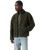 Nolan Sherpa Full Zip Fleece Jacket in Sedona Sherpa Paisley Rosin