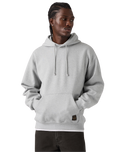 The Levi's® Mens Workwear Hoodie in Silver Heather Gray