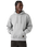 The Levi's® Mens Workwear Hoodie in Silver Heather Gray