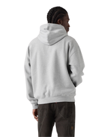 The Levi's® Mens Workwear Hoodie in Silver Heather Gray