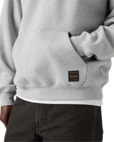 The Levi's® Mens Workwear Hoodie in Silver Heather Gray