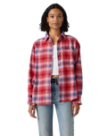 Nash Flannel Shirt in Locryn Plaid Emboldened Flannel