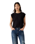 Pleated Vest in Anthracite