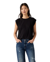 Pleated Vest in Anthracite