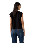 Pleated Vest in Anthracite