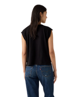 Pleated Vest in Anthracite