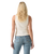 The Levi's® Womens Dry Goods Pointelle Lace Tank Top in Egret