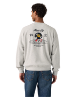 The Levi's® Mens Sunset Sweatshirt in Music City 3 Light Heather Grey