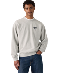 The Levi's® Mens Sunset Sweatshirt in Music City 3 Light Heather Grey