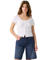 The Levi's® Womens Austen Button-Up Top in White