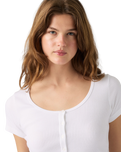 The Levi's® Womens Austen Button-Up Top in White